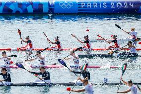 (PARIS2024) FRANCE-VAIRES-SUR-MARNE-OLY-CANOE SPRINT