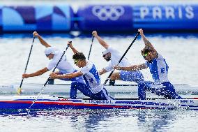 (PARIS2024) FRANCE-VAIRES-SUR-MARNE-OLY-CANOE SPRINT