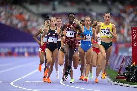 (PARIS2024) FRANCE-PARIS-OLY-ATHLETICS-1500M-WOMEN