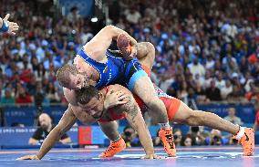 (PARIS2024) FRANCE-PARIS-OLY-WRESTLING