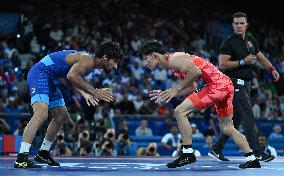 (PARIS2024) FRANCE-PARIS-OLY-WRESTLING