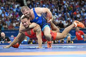 (PARIS2024) FRANCE-PARIS-OLY-WRESTLING