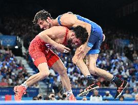 (PARIS2024) FRANCE-PARIS-OLY-WRESTLING