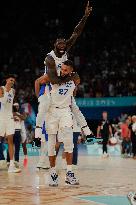 Paris 2024 - Men's Basketball - France Qualifies For Final