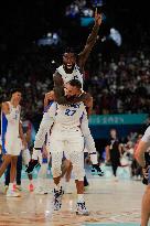 Paris 2024 - Men's Basketball - France Qualifies For Final