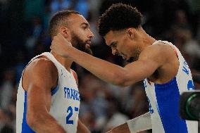 Paris 2024 - Men's Basketball - France Qualifies For Final