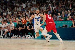 Paris 2024 - Men's Basketball - France Qualifies For Final