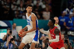 Paris 2024 - Men's Basketball - France Qualifies For Final