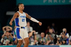 Paris 2024 - Men's Basketball - France Qualifies For Final