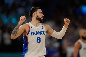 Paris 2024 - Men's Basketball - France Qualifies For Final