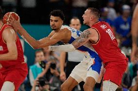 Paris 2024 - Men's Basketball - France Qualifies For Final