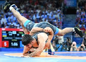 (PARIS2024) FRANCE-PARIS-OLY-WRESTLING