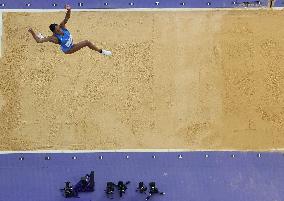 (PARIS2024) FRANCE-PARIS-OLY-ATHLETICS-LONG JUMP-WOMEN