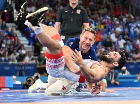 (PARIS2024) FRANCE-PARIS-OLY-WRESTLING