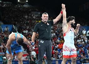 (PARIS2024) FRANCE-PARIS-OLY-WRESTLING