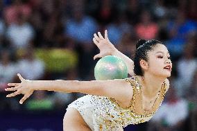 (PARIS2024) FRANCE-PARIS-OLY-RHYTHMIC GYMNASTICS