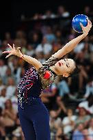 (PARIS2024) FRANCE-PARIS-OLY-RHYTHMIC GYMNASTICS