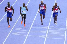 (PARIS2024) FRANCE-PARIS-OLY-ATHLETICS-200M-MEN