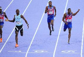 (PARIS2024) FRANCE-PARIS-OLY-ATHLETICS-200M-MEN