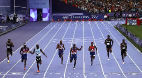 (PARIS2024) FRANCE-PARIS-OLY-ATHLETICS-200M-MEN