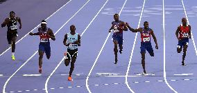 (PARIS2024) FRANCE-PARIS-OLY-ATHLETICS-200M-MEN