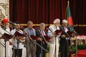 Nobel Peace Laureate Muhammad Yunus Takes Oath As Chief Adviser Of Interim Government Of Bangladesh