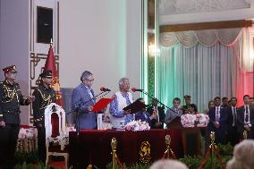 Nobel Peace Laureate Muhammad Yunus Takes Oath As Chief Adviser Of Interim Government Of Bangladesh