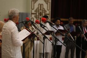 Nobel Peace Laureate Muhammad Yunus Takes Oath As Chief Adviser Of Interim Government Of Bangladesh