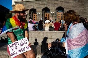 Protest In Sofia.