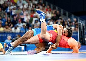 (PARIS2024) FRANCE-PARIS-OLY-WRESTLING