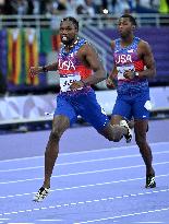 (PARIS2024) FRANCE-PARIS-OLY-ATHLETICS-200M-MEN