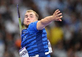 (PARIS2024) FRANCE-PARIS-OLY-ATHLETICS-JAVELIN THROW-MEN