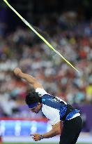 (PARIS2024) FRANCE-PARIS-OLY-ATHLETICS-JAVELIN THROW-MEN