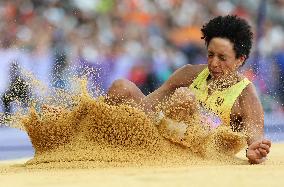 (PARIS2024) FRANCE-PARIS-OLY-ATHLETICS-LONG JUMP-WOMEN