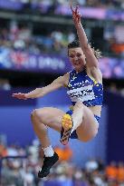 (PARIS2024) FRANCE-PARIS-OLY-ATHLETICS-LONG JUMP-WOMEN