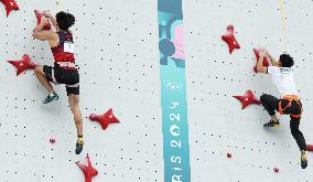 (PARIS2024)FRANCE-LE BOURGET-OLY-SPORT CLIMBING