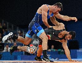 (PARIS2024) FRANCE-PARIS-OLY-WRESTLING