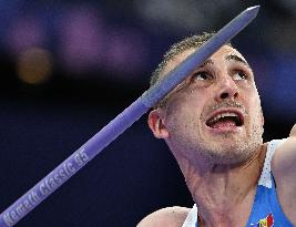(PARIS2024) FRANCE-PARIS-OLY-ATHLETICS-JAVELIN THROW-MEN