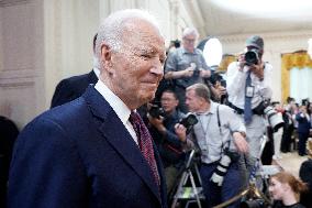 Joe Biden welcomes the Texas Rangers - Washington