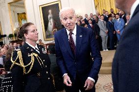 Joe Biden welcomes the Texas Rangers - Washington