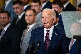 Texas Rangers visit White House