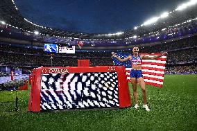 (PARIS2024) FRANCE-PARIS-OLY-ATHLETICS-400M HURDLES-WOMEN