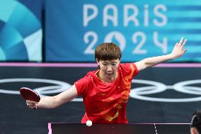 (PARIS2024) FRANCE-PARIS-OLY-TABLE TENNIS