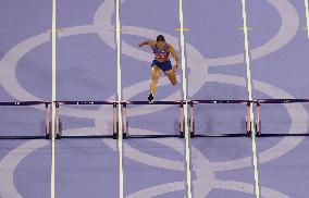 (PARIS2024) FRANCE-PARIS-OLY-ATHLETICS-400M HURDLES-WOMEN