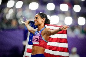 Paris 2024 - 400m Hurdles - Sydney McLaughlin-Levrone Wins Gold