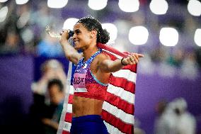 Paris 2024 - 400m Hurdles - Sydney McLaughlin-Levrone Wins Gold