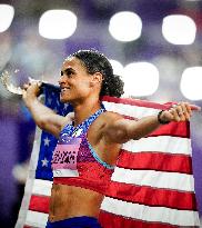 Paris 2024 - 400m Hurdles - Sydney McLaughlin-Levrone Wins Gold