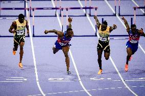 Paris 2024 - 110m Hurdles - Grant Holloway Wins Gold