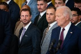 Texas Rangers visit White House