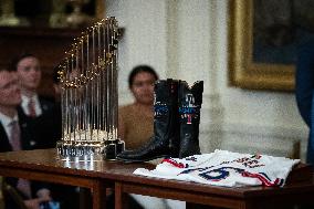 Texas Rangers visit White House